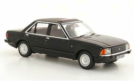 Ford Granada Berlina 1/43 Vanguards MkII 2.8i Ghia negro RHD 1978 coche miniatura