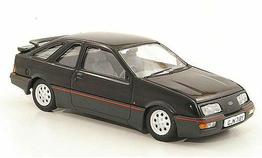 Ford Sierra XR4 1/43 Vanguards i negro RHD coche miniatura