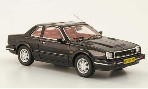 Honda Prelude 1981 1/43 Neo MKI negro coche miniatura