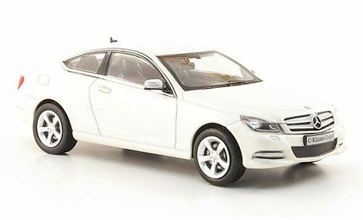 Mercedes Classe C Coupe 1/43 Norev (C204) blanco 2011 coche miniatura