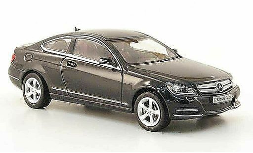 Mercedes Classe C Coupe 1/43 Norev (C204) negro 2011 coche miniatura