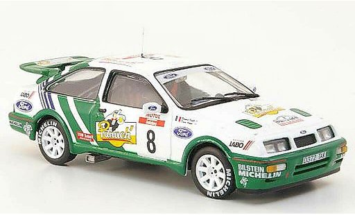 Ford Sierra Cosworth RS 1/43 Hachette No.8 Panach Tour de Corse 1988 coche miniatura