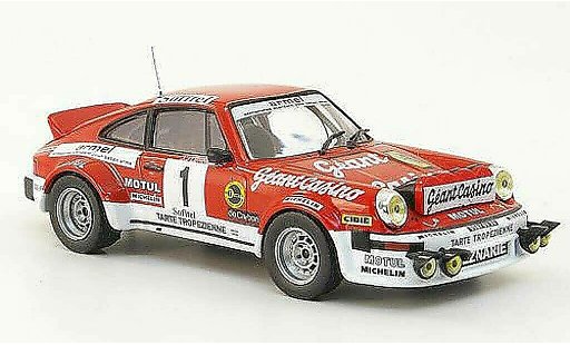 Porsche 911 SC 1/43 Hachette No.1 Geant Casino Rally Criterium des Cevennes 1979 coche miniatura