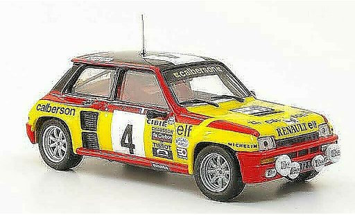 Renault 5 Turbo 1/43 Hachette No.4 Calberson Tour de France Automobile 1980 coche miniatura