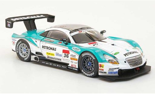 Lexus SC 430 1/43 Ebbro Tom's No.36 Petronas Super GT500 Test Okoyama 2011 coche miniatura