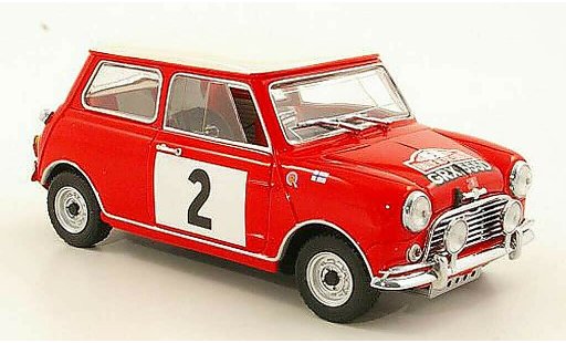 Austin Mini rallye 1/18 Kyosho Rally 1275S No.2 Rally Monte Carlo 1966 coche miniatura