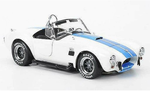 AC Cobra shelby 427 1/18 Kyosho S/C blanco/azul coche miniatura