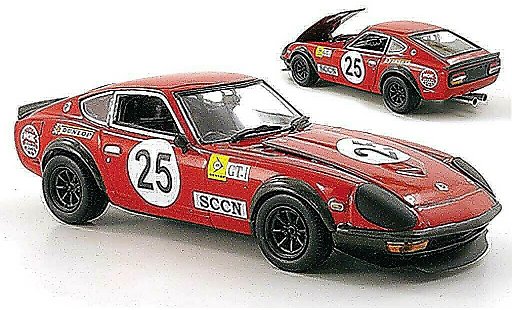 Datsun 240Z course 1/43 Kyosho Sport Racing No.25 1000 Km Japan 1972 coche miniatura