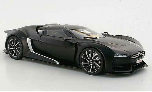 Citroen GT concept 1/18 Norev mat negro 2008 coche miniatura