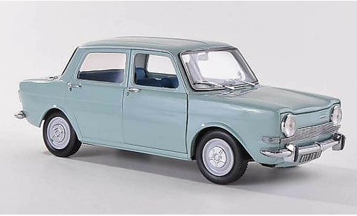 Simca 1000 LS 1/18 Norev azul 1974 coche miniatura