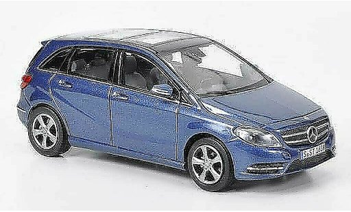 Mercedes Classe B Base 1/43 Norev B180 azul 2011 coche miniatura