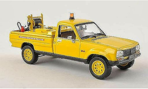 Peugeot 504 Pick up 1/43 Norev CCF Forestiers Bomberos 1979 coche miniatura