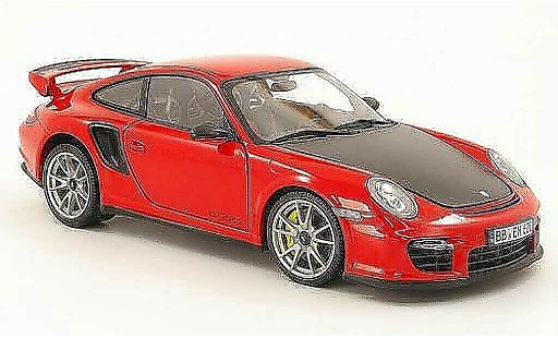 Porsche 911 GT2 RS 1/18 Minichamps 2010 rojo/carbon coche miniatura