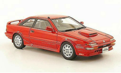 Toyota Trueno GT-Z 1/43 Hi Story Sprinter rojo RHD 1989 coche miniatura