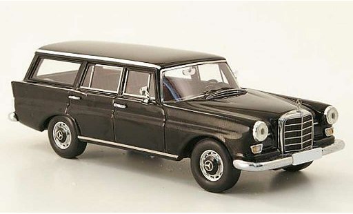 Mercedes 230 Base 1/43 Spark Universal (W110) negro coche miniatura