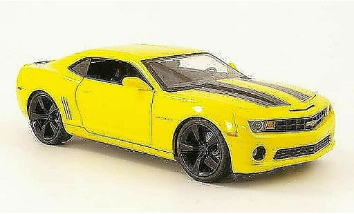 Chevrolet Camaro SS 1/18 Jada Toys amarillo/negro 2010 coche miniatura