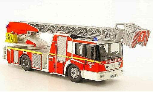 Mercedes Econic Feuerwehr 1/43 Wiking DL 32 Metz pompier Dusseldorf coche miniatura