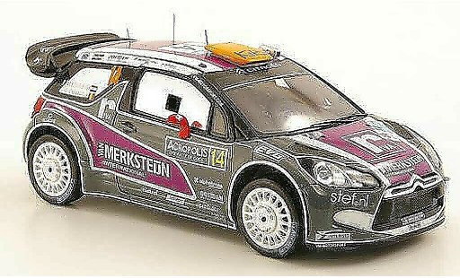 DS Automobiles DS3 WRC 2011 1/43 Spark No.14 Rally Acropolis coche miniatura