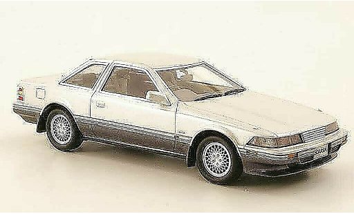 Toyota Soarer 3.0 GT Turbo 1/43 Hi Story blanco/gris RHD 1988 coche miniatura