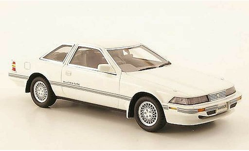 Toyota Soarer 2.0 GT Twin Turbo 1/43 Hi Story blanco RHD 1988 coche miniatura
