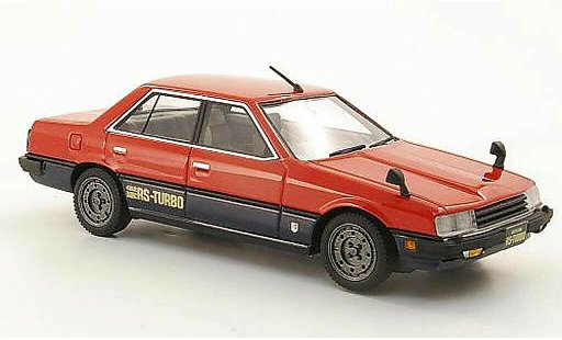 Nissan Skyline 2000 1/43 Hi Story Sedan Turbo rojo/azul RHD 1983 coche miniatura