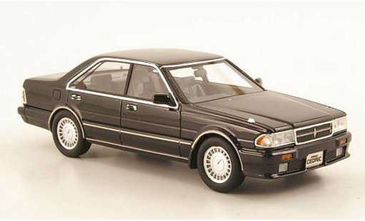 Nissan Cedric Y31 Gran Turismo SV 1/43 Hi Story () negro RHD 1989 coche miniatura