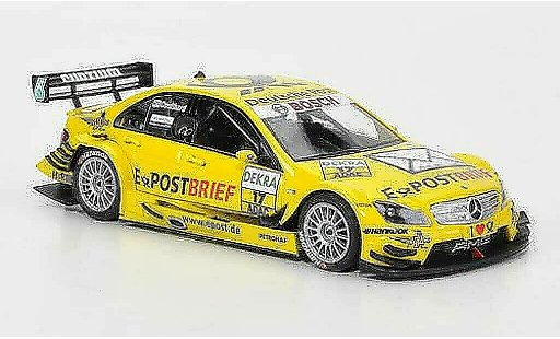 Mercedes Classe C DTM 1/43 Minichamps No.17 Team AMG--Deutsche Post D.Coulthard Saison 2011 coche miniatura