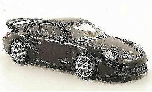 Porsche 911 GT2 RS 1/43 Minichamps 2010 (II) negro/carbonoptik gris ne Felgen coche miniatura