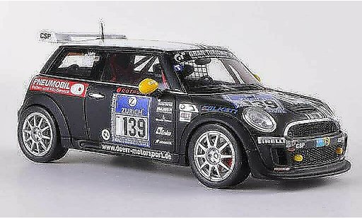 Mini Cooper VLN 1/43 Minichamps No.139 Dorr Motorsport Hahn / Holoch / Konrad / Penno 24h ADAC Nurburgring 2011 coche miniatura