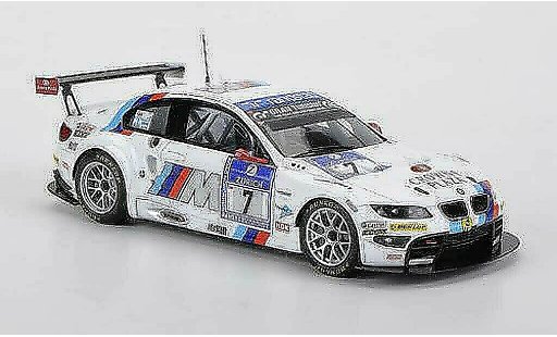Bmw M3 gt2 1/43 Minichamps E92 No.7 Motorsport 24h Nurburgring 2011 coche miniatura