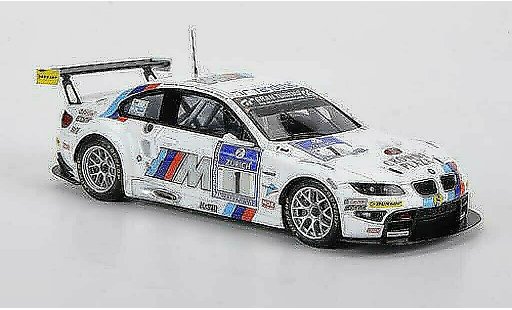 Bmw M3 gt2 1/43 Minichamps E92 No.1 Motorsport 24h Nurburgring 2011 coche miniatura