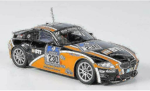 Bmw Z4 course 1/43 Minichamps E89 Coupe No.230 BTI 24h Nurburgring 2011 coche miniatura