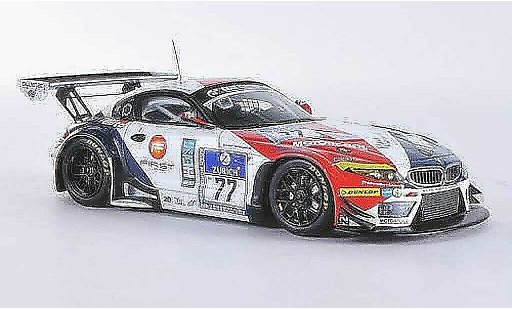 Bmw Z4 GT3 1/43 Minichamps E89 No.77 Need for Speed Team Schubert 24h ADAC Nurburgring 2011 A.Buchardt / J.Mayes / P.Posavac / S.Sorlie coche miniatura