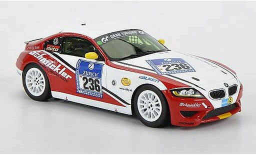 Bmw Z4 course 1/43 Minichamps E89 M coupe No.236 Scuderia Augustusburg Buhl 24h Nurburgring 2011 coche miniatura