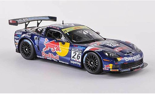 Chevrolet Corvette Z06 1/43 Minichamps C6 .R GT3 No.26 Callaway Competion Red Bull 24h Spa 2011 Bouvy/Coens/Blanchemain/Kelders coche miniatura
