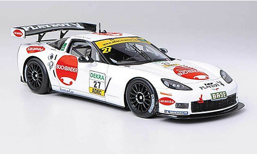 Chevrolet Corvette Z06 1/43 Minichamps C6 Z06R GT3 (C6) No.27 Callaway Competition H.-H.Frentzen / S.Hannawald ADAC GT Masters 2011 coche miniatura