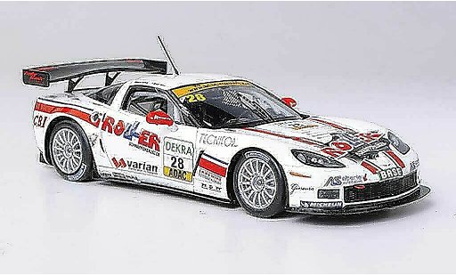 Chevrolet Corvette Z06 1/43 Minichamps C6 Z06R GT3 (C6) No.28 Callaway Competition D.Alessi / D.Keilwitz ADAC GT Masters 2011 coche miniatura