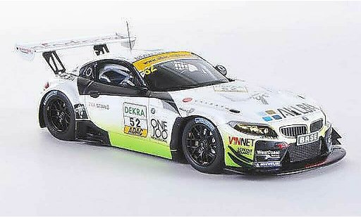 Bmw Z4 GT3 1/43 Minichamps E89 No.52 Westcoast Racing F.Lestrup / L.Stugemo ADAC GT Masters-Saison 2011 coche miniatura