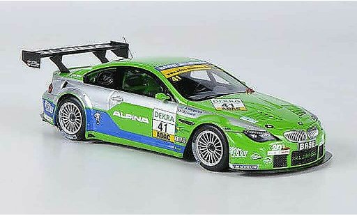 Alpina B6 gt3 1/43 Minichamps No.41 Liqui Moly Team Engstler ADAC GT Masters 2011 coche miniatura