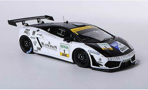 Lamborghini Gallardo LP600 1/43 Minichamps 2011 No.1 Team Reiter ADAC GT Masters coche miniatura