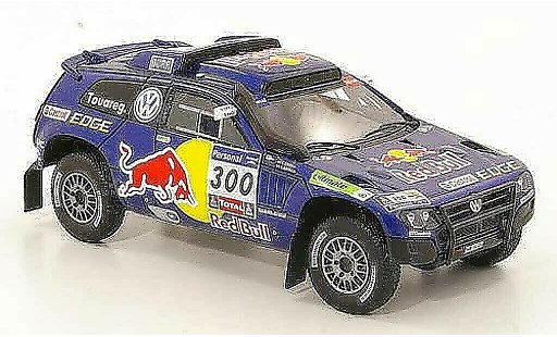 Volkswagen Touareg Dakar 1/43 Spark Race 3 No.300 Red Bull Rally 2011 coche miniatura