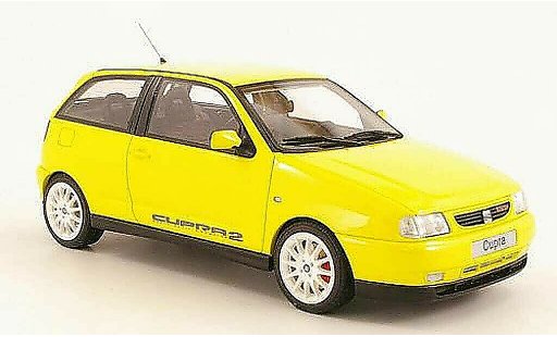 Seat Ibiza Cupra 1/18 Ottomobile 2 amarillo coche miniatura