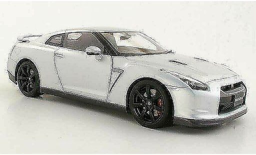 Nissan Skyline R35 1/18 Autoart GT-R gris metallisee coche miniatura