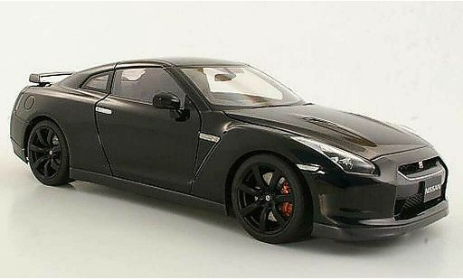 Nissan Skyline R35 1/18 Autoart GT-R negro coche miniatura