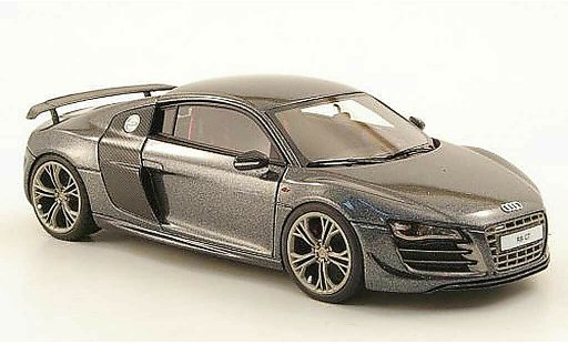Audi R8 gt 1/43 Look Smart dkl.gris coche miniatura