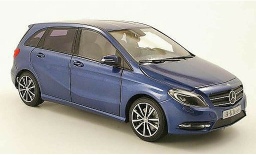 Mercedes Classe B Base 1/18 Norev azul 2011 coche miniatura