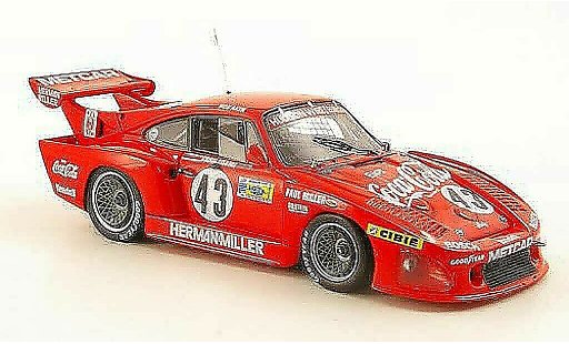 Porsche 935 1981 1/43 TrueScale Miniatures K3 No.43 Coca-Cola B.Akin 24h Le Mans coche miniatura