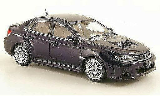 Subaru Impreza WRX 1/43 Ebbro STI A-Line azul 2010 coche miniatura