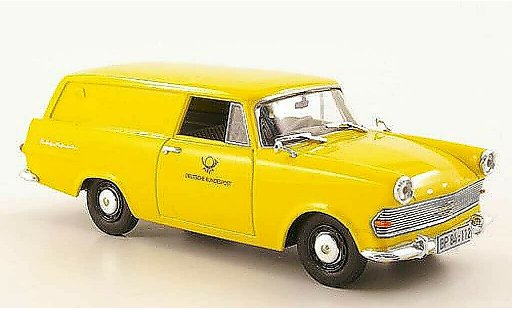 Opel Rekord P2 1/43 Bing furgoneta Deutsche Post coche miniatura