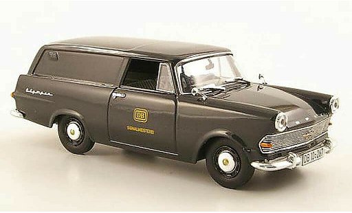 Opel Rekord P2 1/43 Bing furgoneta DB-Signalmeisterei coche miniatura